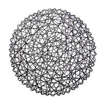 Prostírání papír pr. 35 cm černá