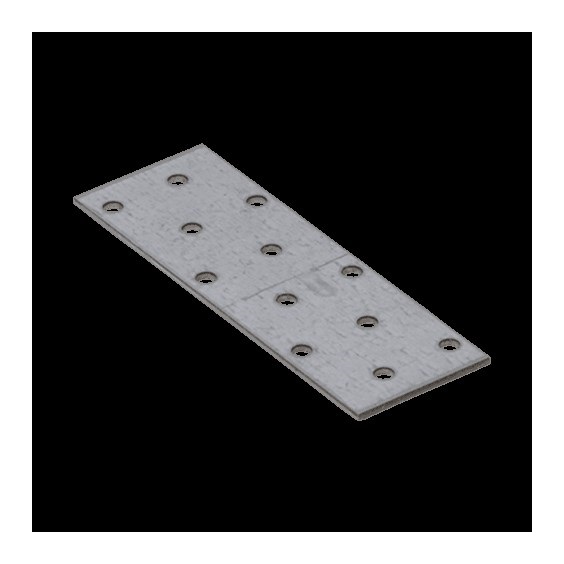 destička perforovaná 120x40x2,0 mm