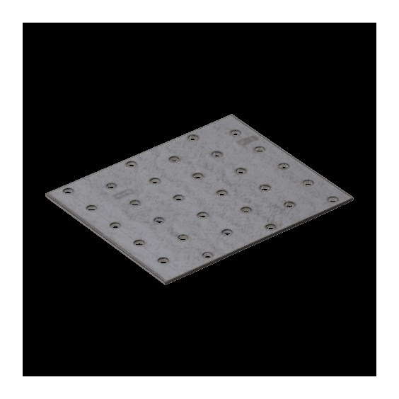 destička perforovaná 100x120x2,0 mm