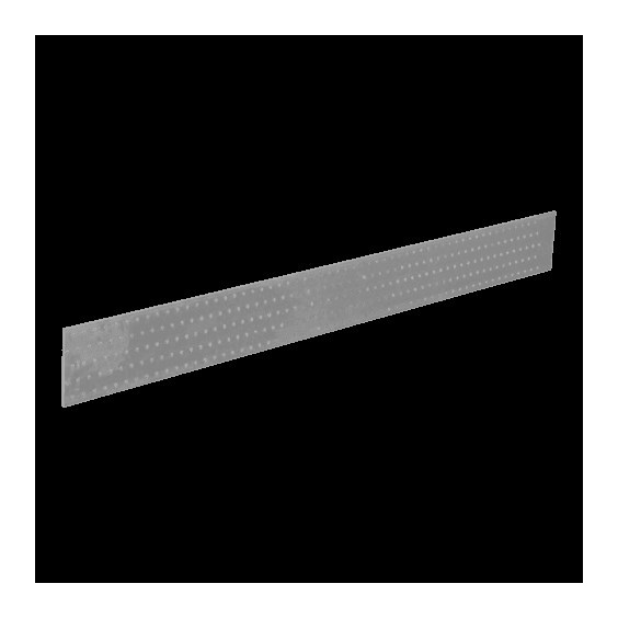 destička perforovaná 100x1200x2,0 mm