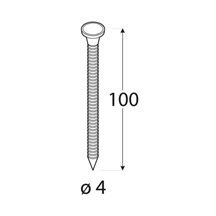 ANCHOR" hřebíky tesařské 100x4 mm