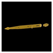 Závěs zamykací brankový pásový 250x2,5 mm