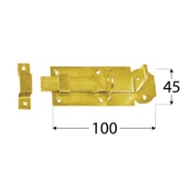 Zástrč zamykací rovná 100x45x5,0 mm