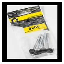 Závrtní skrutka C 6x60 4 ks/balení