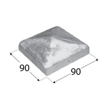 Stříška čtvercová pro sloup 90