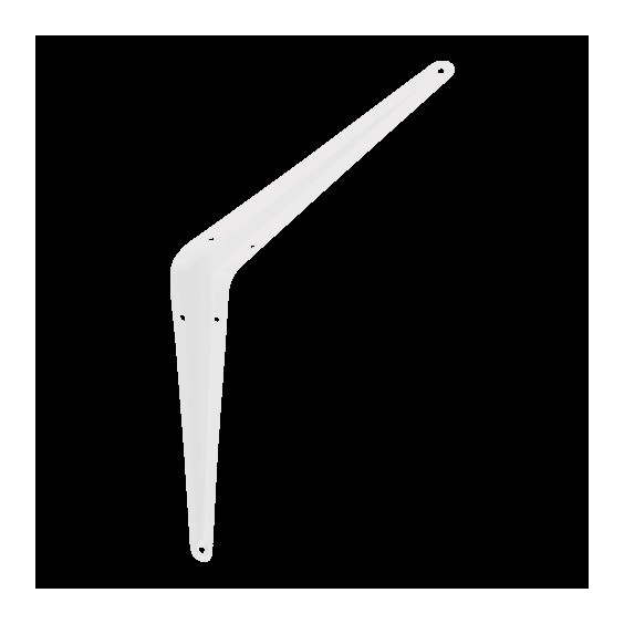 konzole stavební bílá  200x250