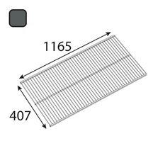 polička drátěná SZ 407x1165 Integri antracit