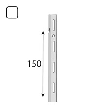 nosná konzolová lišta jednoduchá BI 150 Integri bílá