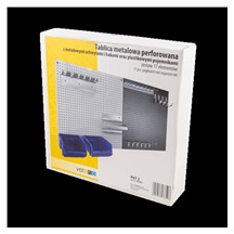 Perforovaná nástěnná deska - sada s 17 díly