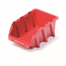 Plastový úložný box BINEER LONG 295x198x133 červený