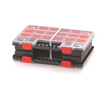 Plastový organizér NORB DUO (2x KNO35255B) 344x249x100