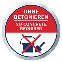 Držák šroubovací k zahradnímu sušáku