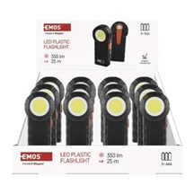 Svítilna plastová, 3× AAA COB LED
