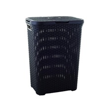 Koš na špinavé prádlo RATTAN 60l - hnědý