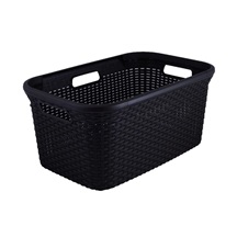 Koš na čisté prádlo RATTAN 45l - hnědý