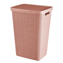 Koš na špinavé prádlo Jute růžová