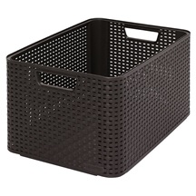 Úložný box RATTAN Style2 L - hnědý