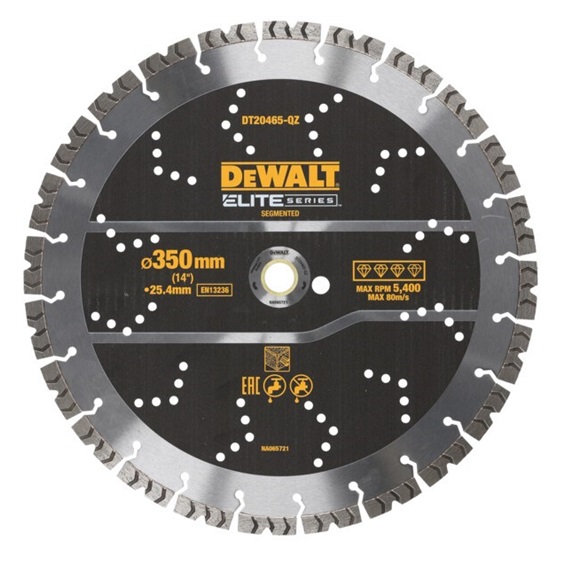 Kotouč diamantový segmentový 350x25,4mm Elite series DT20465