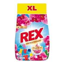 REX prací prášek Aromatherapy Orchid Color 45 praní, 2,475kg