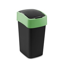 Odpadkový koš FLIP BIN 25l černý/zelený