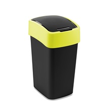 Odpadkový koš FLIP BIN 25l černý/žlutý