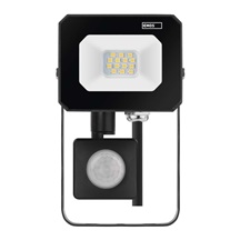 Reflektor LED SIMPO s pohybovým čidlem, 10 W, černý, neutrální bílá