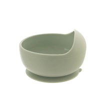 Miska silikon s přísavkou pr. 12 cm zelená