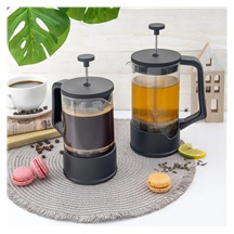 Konvice borosil. sklo/UH french press 1 l BLACK