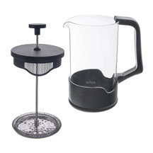 Konvice borosil. sklo/UH french press 1 l BLACK