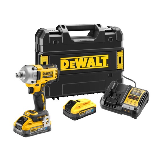 Utahovák AKU rázový DCF891H2T 1/2" 18V 2x5,0 Ah
