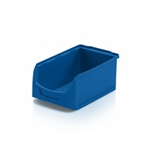 Bedna ukl.zkosená   C modrá - 35x21x15 cm