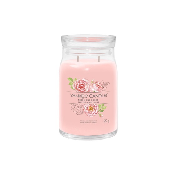 Svíčka YC CANDLE FRESH CUT ROSES SIGNATURE VELKÝ