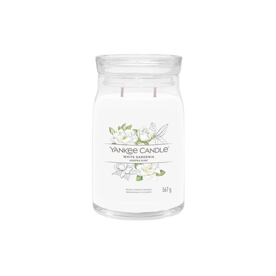 Svíčka YC CANDLE WHITE GARDENIA SIGNATURE VELKÝ