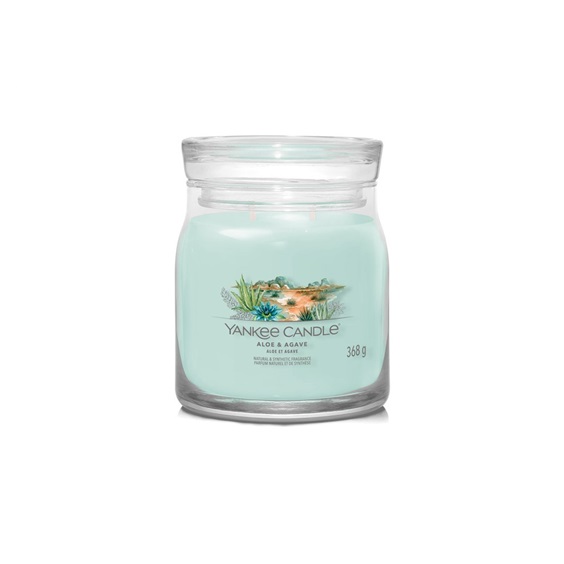 Svíčka YC CANDLE ALOE & AGAVE SIGNATURE STŘEDNÍ