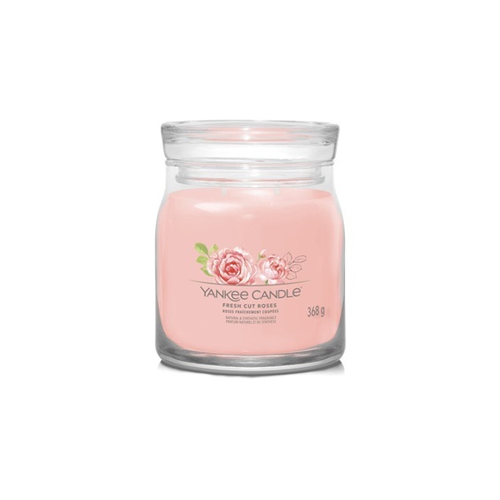 Svíčka YC CANDLE FRESH CUT ROSES SIGNATURE STŘEDNÍ