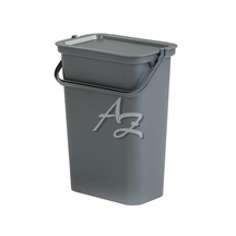 Odpadkový koš MODA 10l tmavě šedá metalika