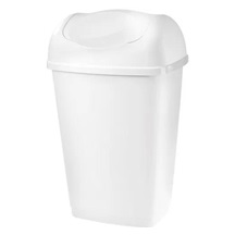 Odpadkový koš GRACE 9l bílá