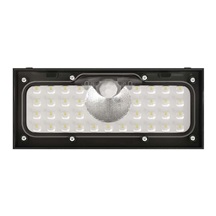 Svítidlo solární BRIXO s pohybovým čidlem, černé, neutrální bílá