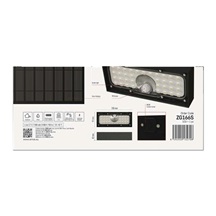 Svítidlo solární BRIXO s pohybovým čidlem, černé, neutrální bílá