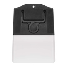 Svítidlo solární LUNIS s pohybovým čidlem, černé, neutrální bílá