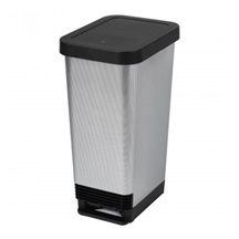 Odpadkový koš nášlapný MODA 45l carbon