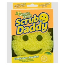 Houbička Scrub Daddy Fresh Lemon žlutá