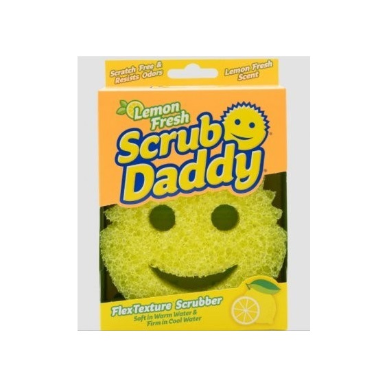 Houbička Scrub Daddy Fresh Lemon žlutá
