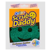 Houbička Scrub Daddy Colors Single Packs zelená