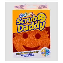 Houbička Scrub Daddy Colors Single Packs oranžová
