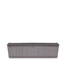 Truhlík s miskou Ratolla mocca 48,9cm