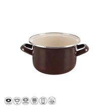 Hrnec smalt BROWN Lem 1,4 l