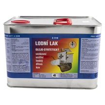 Lak S1119, lodní lak, transparentní lak 4L