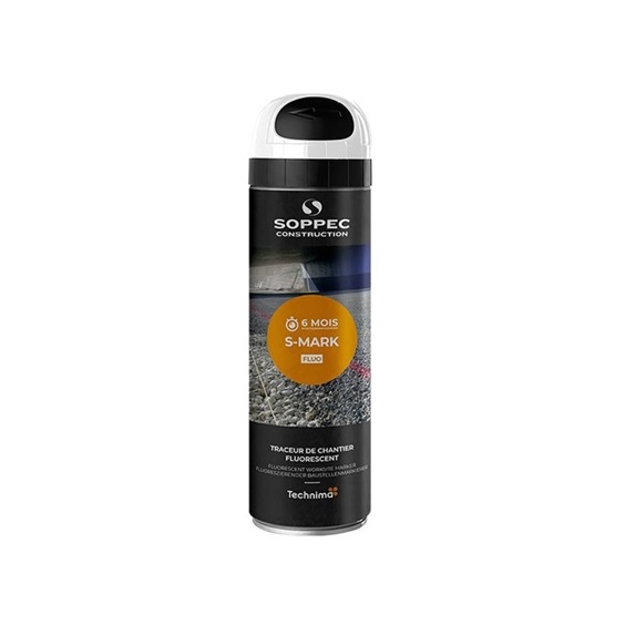 Sprej bílý fluorescenční MARK 6M FLUO 500ml 13365