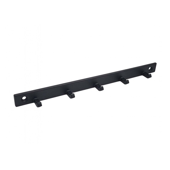 Věšák PATRIK 5 háček  210x15 mm  černá matný